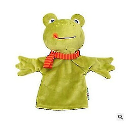 Universal Mignon dessin animal hand marionnette peluche jouet poupée singe grenouille canard apaisant serviette apaisante serviette