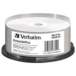 Verbatim DataLifePlus BD-R 50 Go 25 pièce(s)