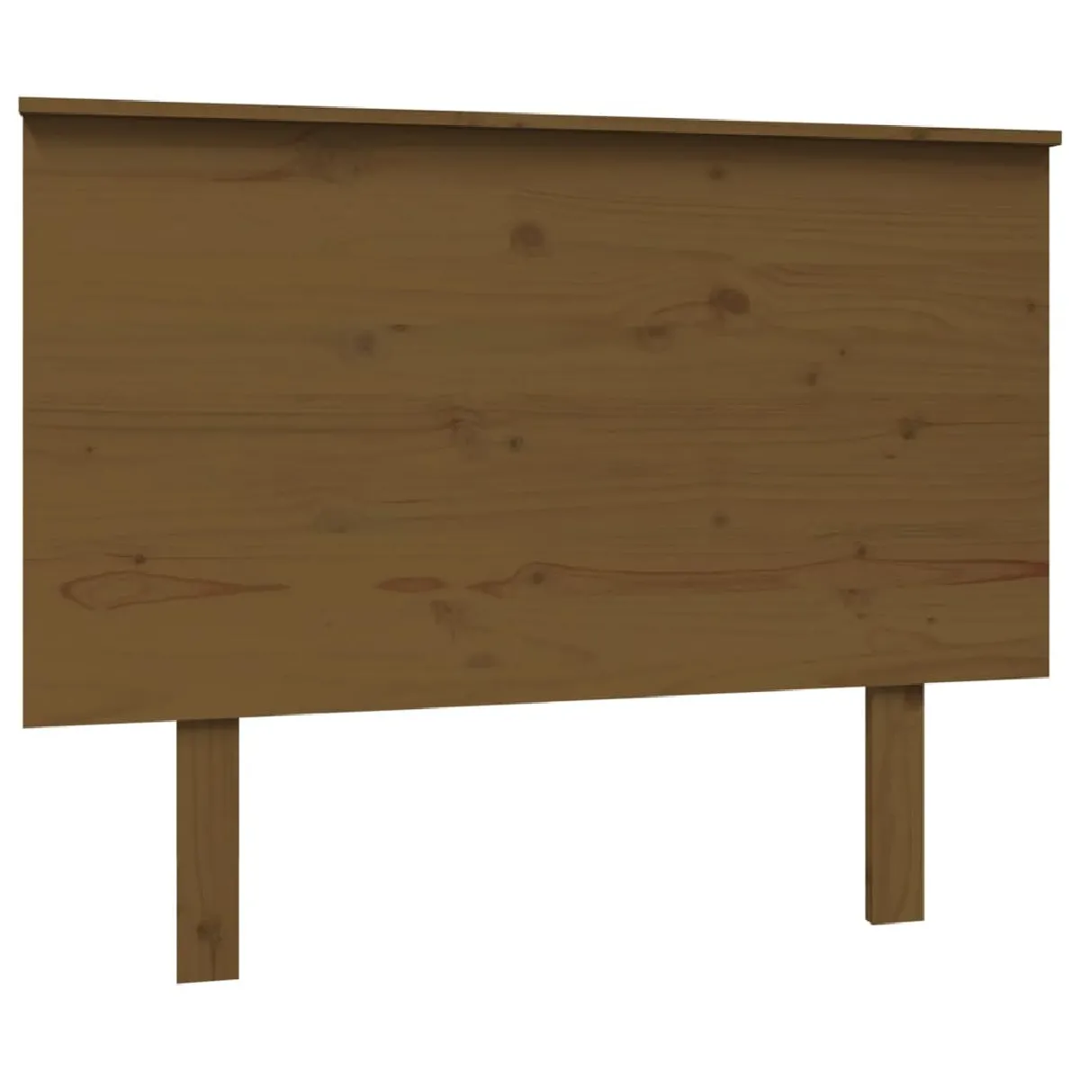 Maison Chic Tête de lit scandinave,Meuble de chambre Marron miel 104x6x82,5 cm Bois massif de pin -MN44589