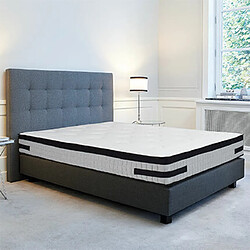 Acheter Mes Ensemble matelas + sommier 160x200 cm CONFORTLUXE