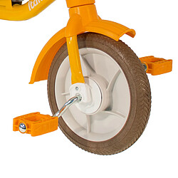 Tricycle métal orange avec benne Italtrike pas cher