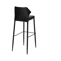 Materiel Chr Pro Tabouret de Bar Elégant Louis Revêtement en Cuir Synthétique Ignifuge - Veba