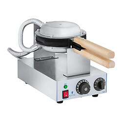 Helloshop26 Gaufrier acier aluminium poignée en bois 1 415 watts 14_0001835