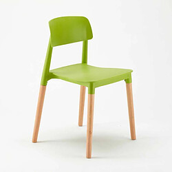 Ahd Amazing Home Design Chaise pour Salle à Manger Bar Design Moderne Belloch Barcellona, Couleur: Vert pas cher