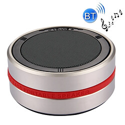 Wewoo Enceinte Bluetooth d'intérieur or Haut-parleur stéréo en forme de ronde, avec microphone intégré, Contrôle de volume à 360 degrés et appels mains libres, carte TF AUX IN, Distance Bluetooth: 10 m 