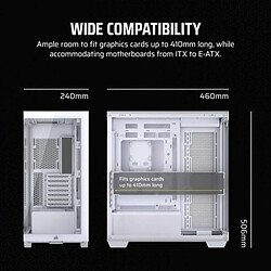 Boîtier ATX semi-tour Corsair Blanc