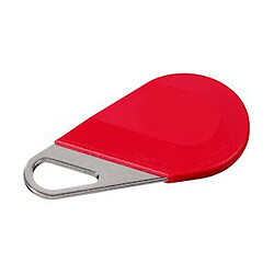 badge de proximité - système hexact - type porte clé - rouge - aiphone hecv2r