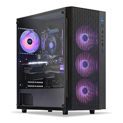 Sedatech PC Gamer • Intel i5-12400F • RX 6600 • 8Go RAM • 500Go SSD M.2 • 2To HDD • sans OS PC Gamer Expert • Intel i5-12400F 6x 2.5Ghz (max 4.4Ghz) • Radeon RX6600 • 8Go RAM DDR4 3200Mhz • 500Go SSD M.2 • 2To HDD • Wifi • Bluetooth • sans OS