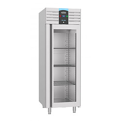 Armoire réfrigérée positive 700 L - Vitrée inox - Combisteel