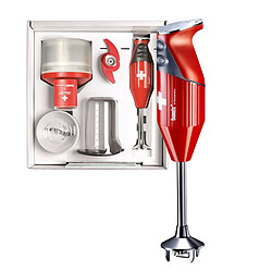 bamix - mixeur plongeant multifonctions 200w rouge - mx105077 