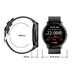 Yonis Montre Connectée IP67 Étanche Cardio Podomètre