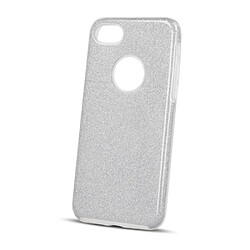 Coque en TPU Paillettes 3 en 1 pour Xiaomi Redmi Note 12 4G argent