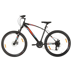 vidaXL Vélo de montagne 21 vitesses Roues 29 pouces Cadre 48 cm Noir