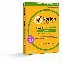 NORTON SECURITY 2019 STANDARD (1 appareil / 1 an)