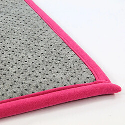 Avis Thedecofactory FLANELLE - Tapis aspect velours extra-doux fuchsia 60x90