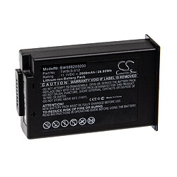 vhbw Batterie compatible avec Edan IM12, IM20 appareil médical (2600mAh, 11,1V, Li-ion)