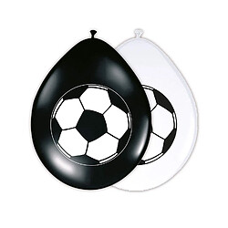 Folat- Ballons avec Football 30cm-8 pièces, 26225, Multicolore