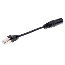 Avis 15cm 3Pin XLR Mâle À RJ45 Mâle Connecteur Câble Convertisseur