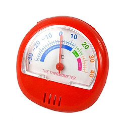 Wewoo Thermomètre de congélateur 2 PCS de pointeur intérieur / extérieur rouge 