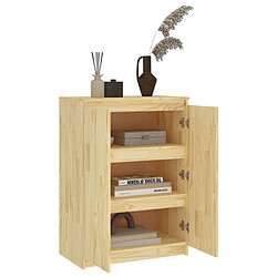 Acheter vidaXL Buffet 60x36x84 cm Bois de pin massif