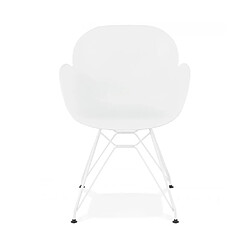 Kokoon Design Fauteuil design PROVOC WHITE 59x57,5x85 cm