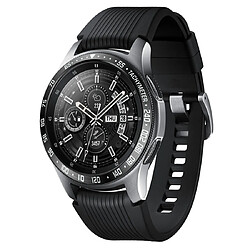 Acheter Wewoo Boîtier de montre Cadre de protection en acier cadran pour Galaxy 42mm noir blanc