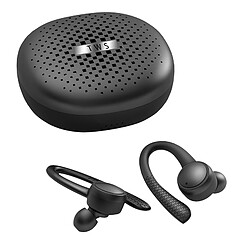 Universal Casque sans fil Bluetooth Casque sport Annuler le bruit avec microphone Bouchons d'oreille pour microphone Bouchons d'oreille pour Xiaomi Huawei | Casque Bluetooth (noir) 