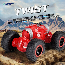 JJR / C Q70 2.4GHz 4 roues motrices Desert Truck RC Twist-Car Toy Enfants Deformation rouge