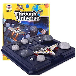 Universal Asteroid Escape Sliding Puzzle Jeu de voyage Adapté aux enfants et aux adultes Univers Compétences cognitives Construction 