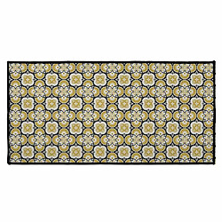 Paris Prix Tapis Déco Imprimé Festine 57x115cm Jaune