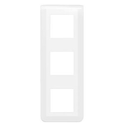 enjoliveur - 3 x 2 modules - vertical - blanc - legrand mosaic 078823l