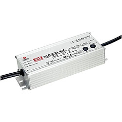 Driver LED Mean Well HLG-60H-24A 24 V DC 2,5 A