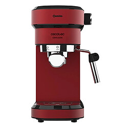 Acheter Totalcadeau Café Express avec plateau chauffe-tasse 1,2 L 20 bar 1350W Rouge pas cher