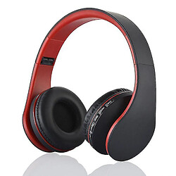 Universal Casque bluetooth sans fil sur les oreilles, casque stéréo hifi avec perche profonde, pliable et 