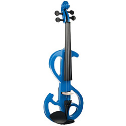 Violon électrique Instrument De Musique Professionnel 4/4 Normal électrique Pour Violon Silencieux (bleu), Pour Violoniste, étudiants Adultes