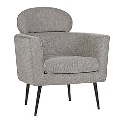 Beliani Fauteuil Taupe SOBY 