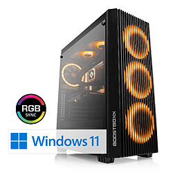 CSL-Computer PC Gaming M11000H PC Gaming M11000H, AMD Ryzen 7 7800X3D (8x 4200 MHz), GeForce RTX 4070 SUPER, 32 Go DDR5 RAM, M.2 SSD 2000 Go, Windows 11