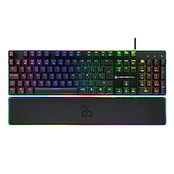 Clavier pour jeu Newskill Gungnyr Pro Espagnol Qwerty Noir LED RGB 