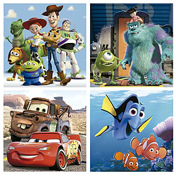 Educa Borras 4 Puzzle evolutifs - FIlms disney Pixar