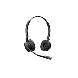 Jabra Engage 55 Micro Casque Sans Fil DECT USB Stereo Contrôle du Volume Noir