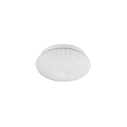 NOVA LUCE Plafonnier Salle de Bain CLAM Blanc LED E27 2x12 W 