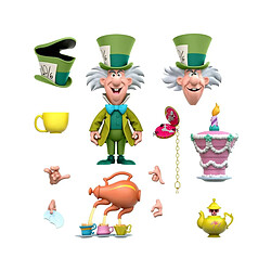 Super7 Alice au Pays des Merveilles - Figurine Disney Ultimates The Tea Time Mad Hatter 18 cm