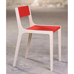 Sirch Sibis Chaise d'enfant Sepp feutre rouge 