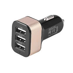 Avis Adaptateur Universal 3 USB Car Charger 3 Port 2A 2.1A 1A pour le téléphone mobile