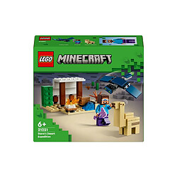 LEGO® Minecraft® 21251 L'expédition de Steve dans le désert