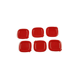 SEB COUVERCLES ROUGE POT YAOURT LIVRE PAR 6 COUVERCLES ROUGE POT YAOURT LIVRE PAR 6 pour PIECES CUISSON PETIT ELECTROMENAGER SEB - SS-194113