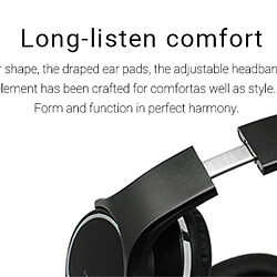 General Casque Bluetooth sans fil, pliable sur l'oreille avec microphone, casque stéréo à basses profondes avec cache-oreilles doux à mémoire de forme pour iPhone/Android téléphone portable/PC(argent) pas cher