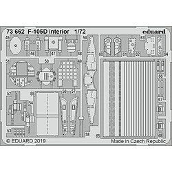 F-105D interior for Trumpeter - 1:72e - Eduard Accessories