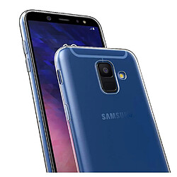 novago Pack de 3 Coques compatibles avec Samsung A6 (2018) SM-A600FN Coque Souple Transparente et Résistante Anti Choc avec Impression de qualité (Multicolore 1) pas cher