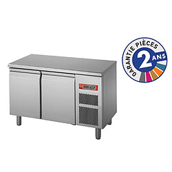 Soubassement réfrigéré positif inox - 140 L - Baron